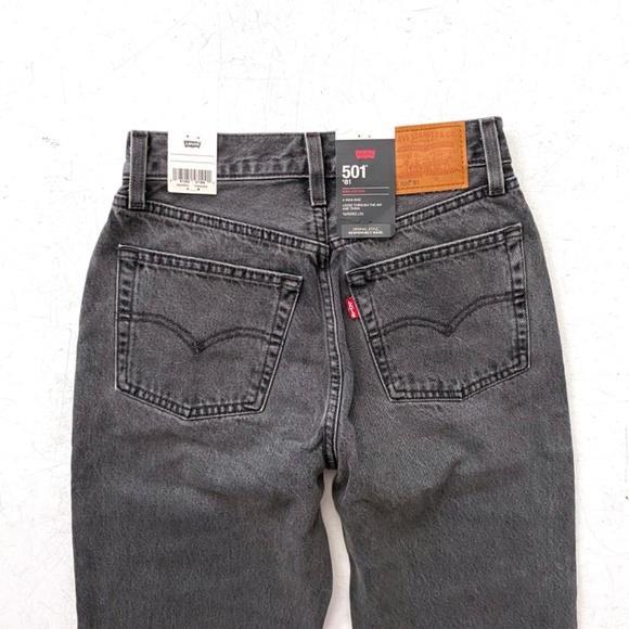Levis Nwt Premium Denim A46990014 High Rise Tapered Leg 501 '81 Jeans 25 x 31 - Picture 5 of 6
